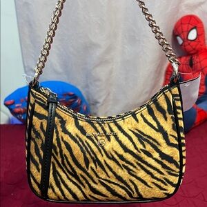 Michael Kors Zebra Stripe Shoulder Bag